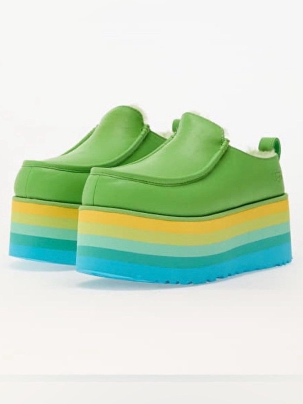 UGG URSEEN Platform Slip On Size 8/9 Shoes NWT - Picture 4 of 12